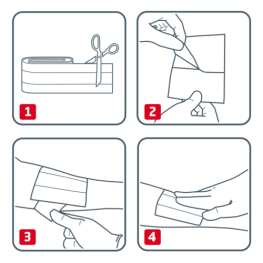 Leukoplast® Силно залепващ пластир за рани 6см x 100см